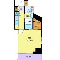 クレイシア新宿中落合の物件間取画像